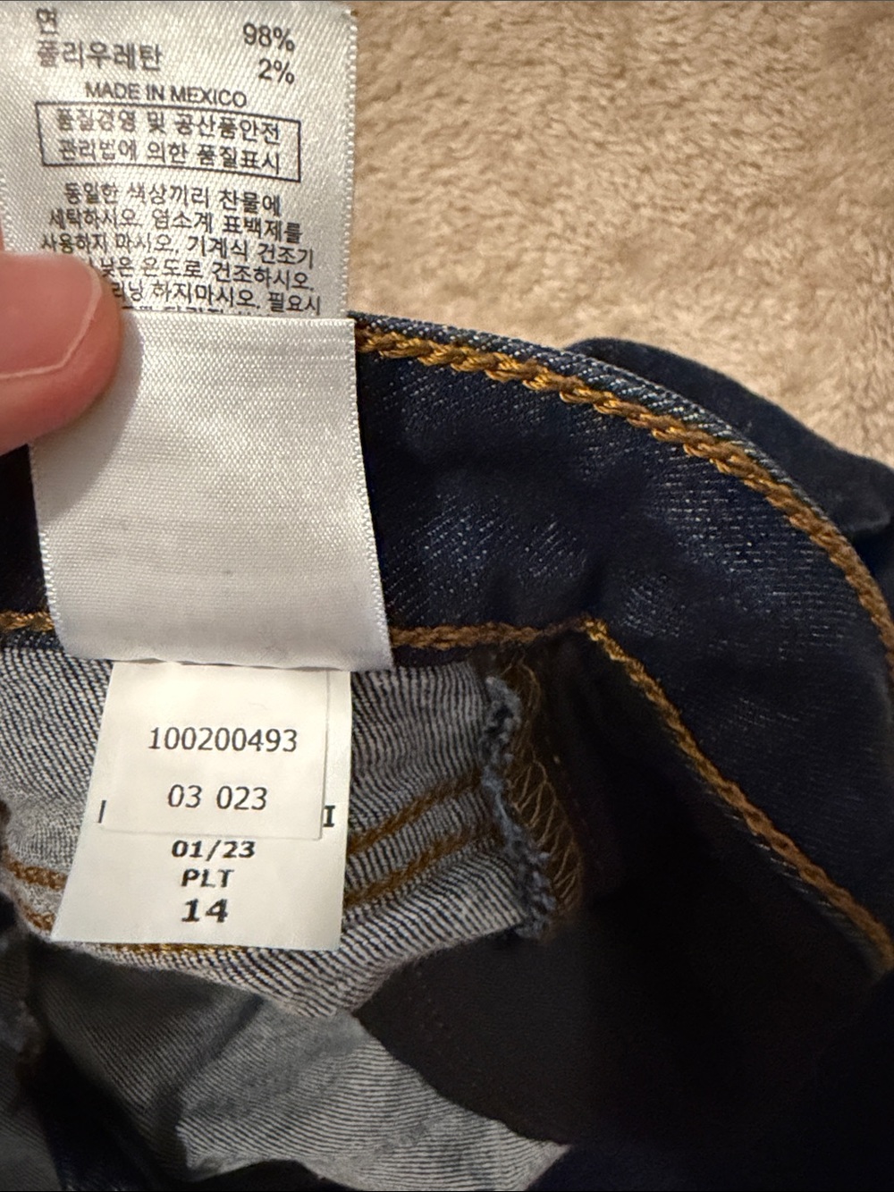 Brooks Brothers Women's Dark Blue Straight-Leg Jeans View 5